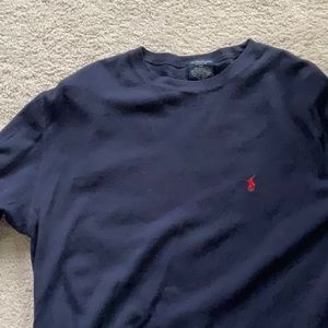 Polo by Ralph Lauren  100% cotton navy blue sleepwear top